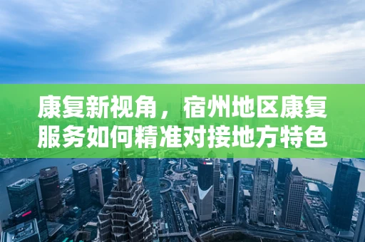 康复新视角，宿州地区康复服务如何精准对接地方特色需求？